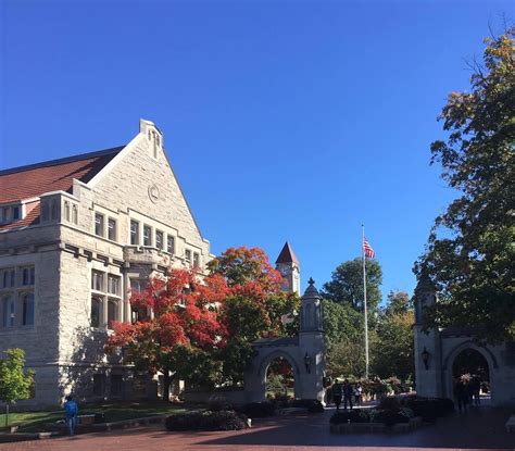 Indiana University has one of the most beautiful campuses in America