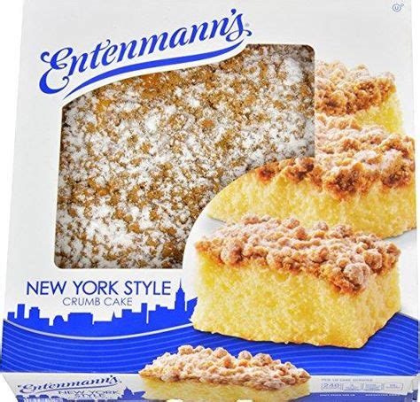 Entenmann's NY Style Crumb Cake Bundle BONUS 1 Entenmann's Crumb Cake Individually Wrapped | Dulces