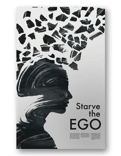 The Ego vs The Soul Poster Series on Behance