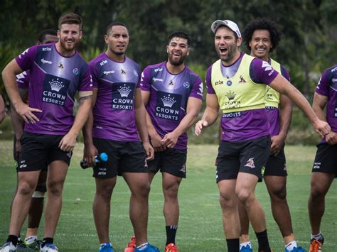 Footy Players: Melbourne Storm at pre-season training