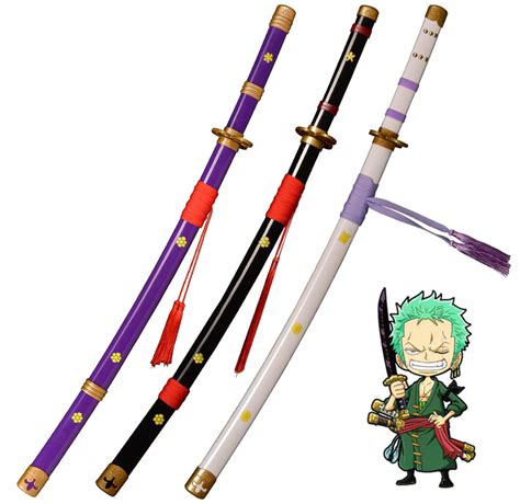 Buy KOGUMAOne Piece Roronoa Zoro Cosplay Wooden Yama Enma s Replica ...