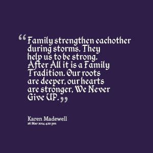 Family Tradition Quotes And Sayings. QuotesGram | Tradition quotes, Together quotes, Quotes