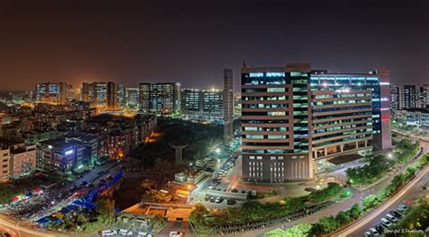 Hyderabad Skyline at Night - Explored 10/04/2017 | A view of… | Flickr