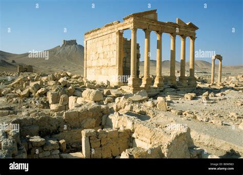 Roman temple ruins, Palmyra, Syria, Middle East Stock Photo - Alamy