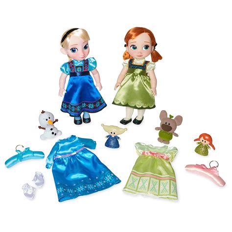 Buy Disney Anna and Elsa Singing Dolls Deluxe Gift Set Animators ...