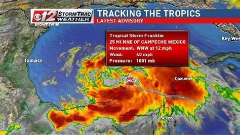 Franklin nearly a hurricane, Atlantic disturbance may strengthen | WPEC