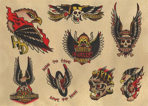 American Leather Werk: sweet old Tattoo Flash