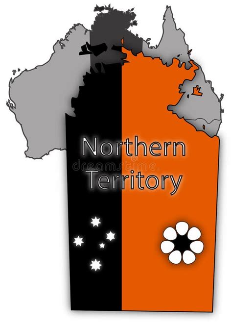 Northern Territory Map Flag Stock Illustrations – 1,025 Northern ...