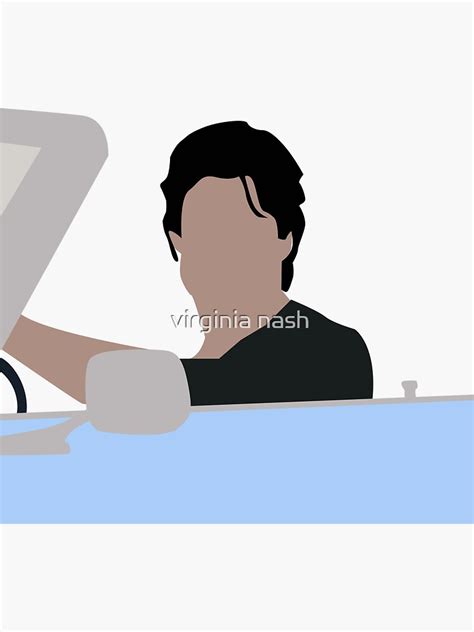 "Damon Salvatore" Sticker by virginianash | Redbubble