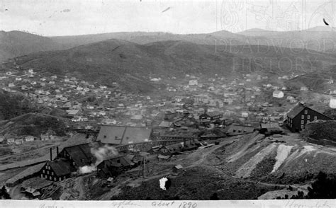 Lead, South Dakota featuring the Homestake Mine, 1890's. | Old west, Trip, Old images