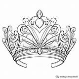 Tiara Coloring Pages  Free & Printable sketch template