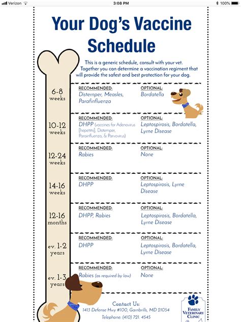 Dog shot schedule | Puppy schedule, Puppy shot schedule, Dog care tips