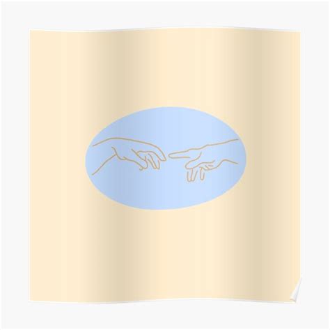 "The Creation of Adam" Poster for Sale by KalipsoArt | Redbubble