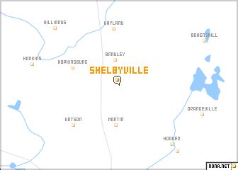 Shelbyville (United States - USA) map - nona.net