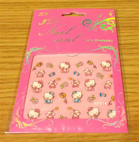 Hello Kitty Nail Art Stickers from Born Pretty Store! – Adventures in ...