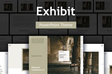 Exhibit PowerPoint Template | Creative PowerPoint Templates ~ Creative Market