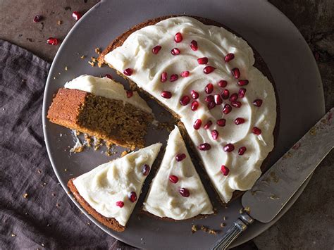 Pomegranate Molasses Gingerbread Cake - Bake from Scratch