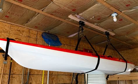 Get Your Kayaks Properly Stored with a Hoist Storage System — JDHayes.com