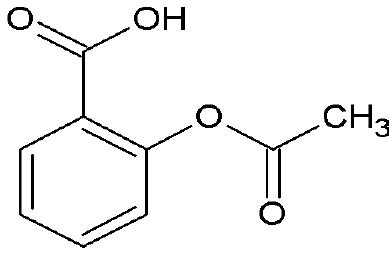 Structure Of Aspirin