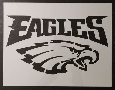 Philadelphia Eagles Custom Stencil – My Custom Stencils