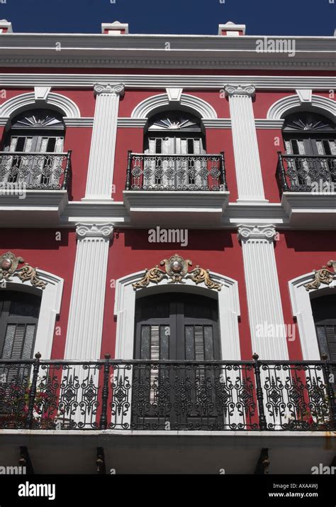 historic old san juan puerto rico colonial architecture building ...