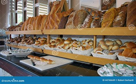 Bread Display at a Hotel Buffet Stock Image - Image of grain, diversity ...