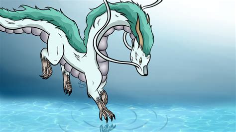 Haku in dragon form by KatieEagle12 on DeviantArt