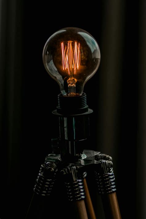 Photo of Turned-on Edison Bulb · Free Stock Photo