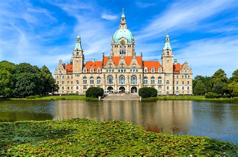 City Hall of Hannover in summer Photograph by Michael Abid - Fine Art ...