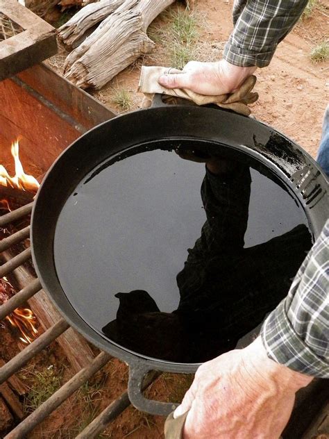 How a Cowboy Cooks with Cast Iron | Cast iron cleaning, Cast iron ...