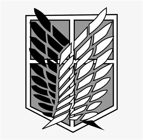 Attack On Titan Logo Png - Shingeki No Kyojin Emblem - Free Transparent PNG Download - PNGkey