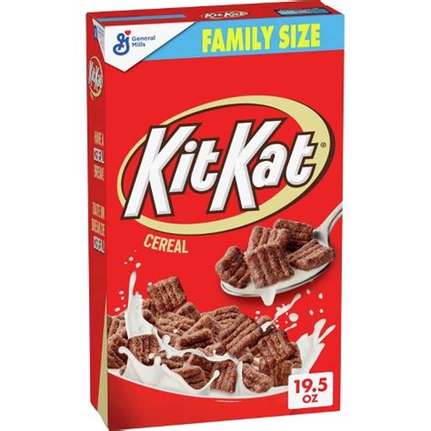 Kit Kat Family Size Cereal - 19.5oz : Target