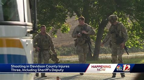 3 shot in Davidson County, including sheriff's deputy, during incident ...