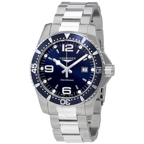 Longines HydroConquest Blue Dial Stainless Steel Men's Watch L38404966 - HydroConquest ...