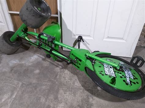 Green Machine Trike Huffy 20" big wheel tricycle slider spin ...