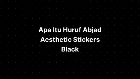 Apa Itu Huruf Abjad Aesthetic Pfp Anime Black Imagese - vrogue.co