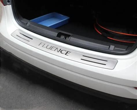 stainless steel Rear bumper Protector Sill fit For Renault Fluence 2011 2018|Chromium Styling ...