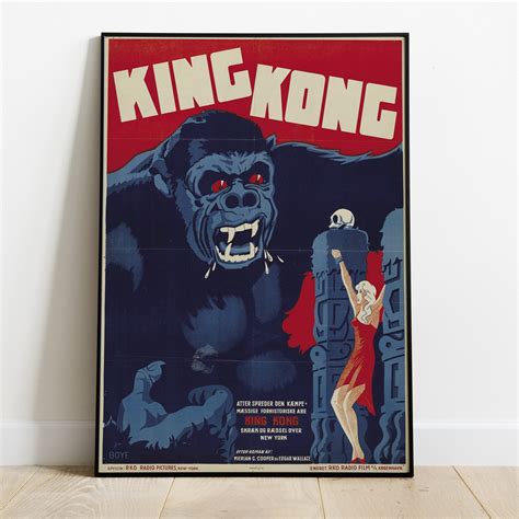 King Kong Premium Poster - Walmart.com