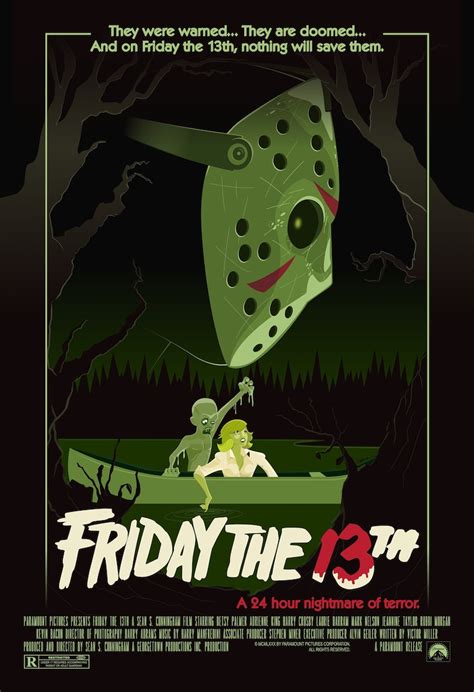 Friday the 13th Poster - Etsy