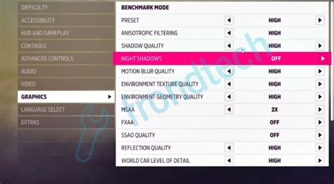 Forza Horizon 5 Best Graphics Settings