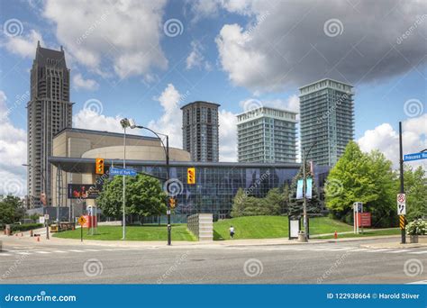 Living Arts Centre in Mississauga, Canada Editorial Stock Image - Image ...