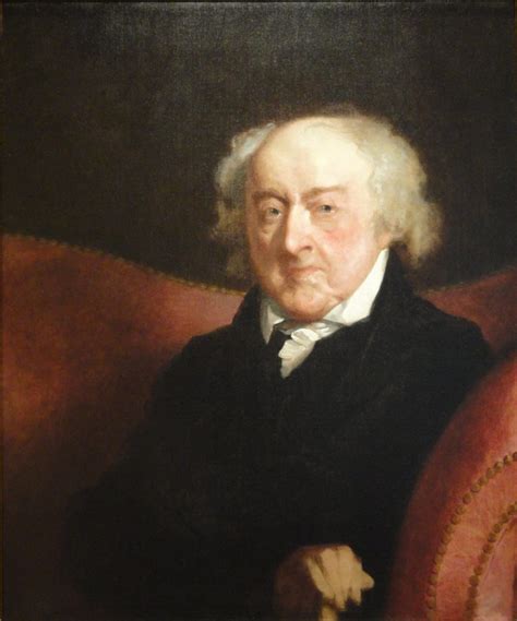 John Adams, painting by Gilbert Stuart