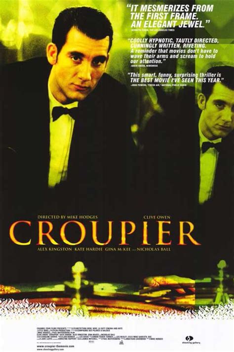 Croupier Movie Posters From Movie Poster Shop