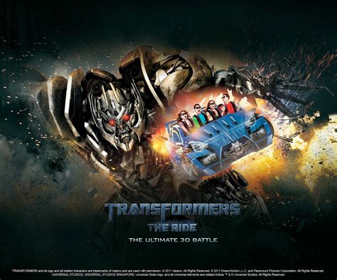 Transformers Hub: Transformers - The Ride in Universal Studios Singapore