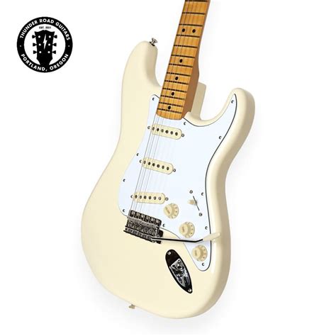 New Fender Jimi Hendrix Stratocaster Olympic White | Reverb