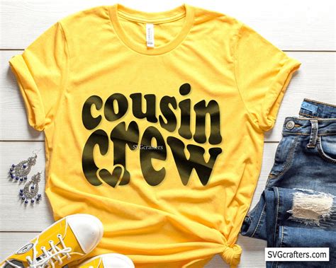 Cousin Crew Svg Cousin Svg Cousins Svg New to the Crew - Etsy