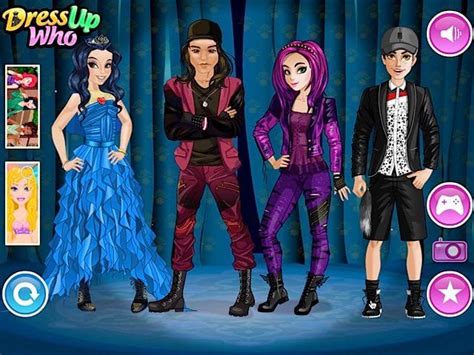 DESCENDANTS DRESS UP online game | POMU Games