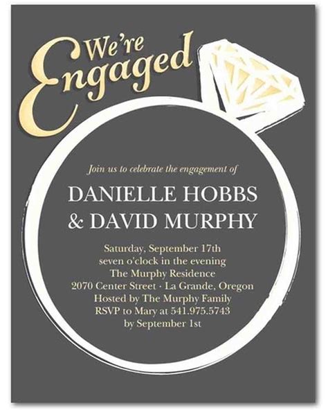 15 Engagement Party Invitations | Martha Stewart Weddings