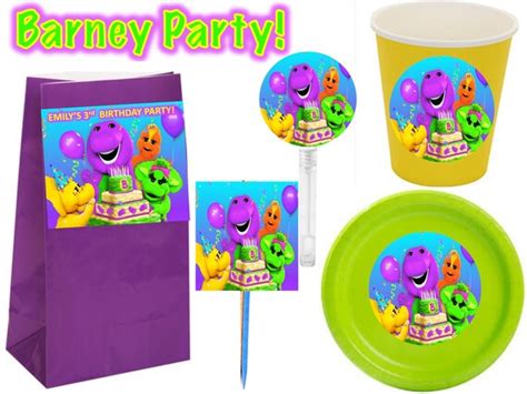 Barney and friends Party Pack