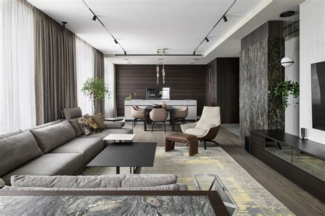 A Modern Family Apartment Design Unites Comfort, Luxury and Simplicity | SBID